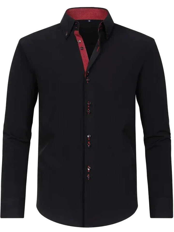 Ferruccio | Camicia in Cotone Bicolore