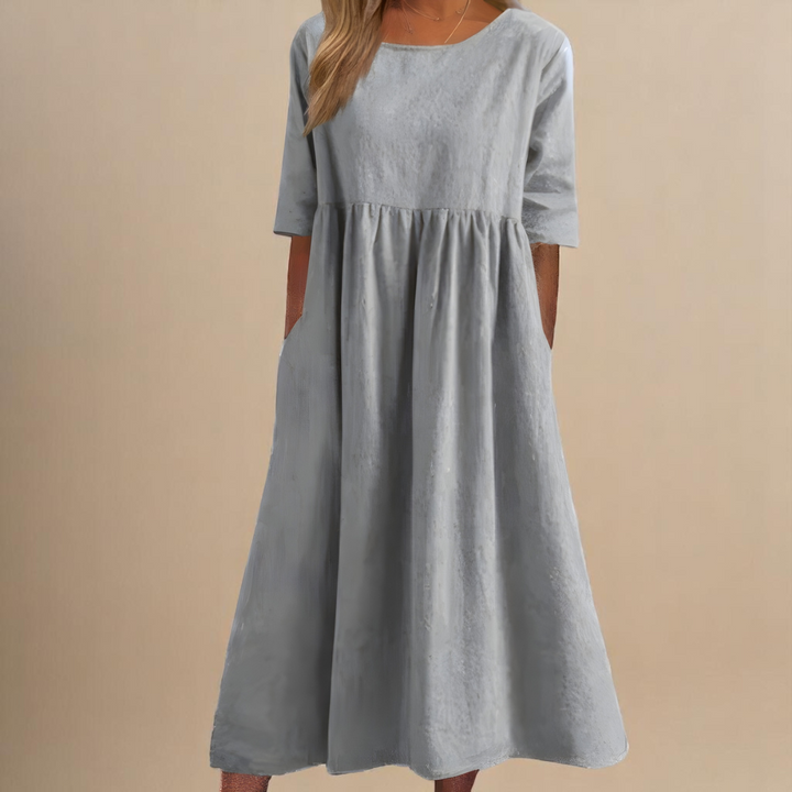 Erika | Abito in Cotone Aerato