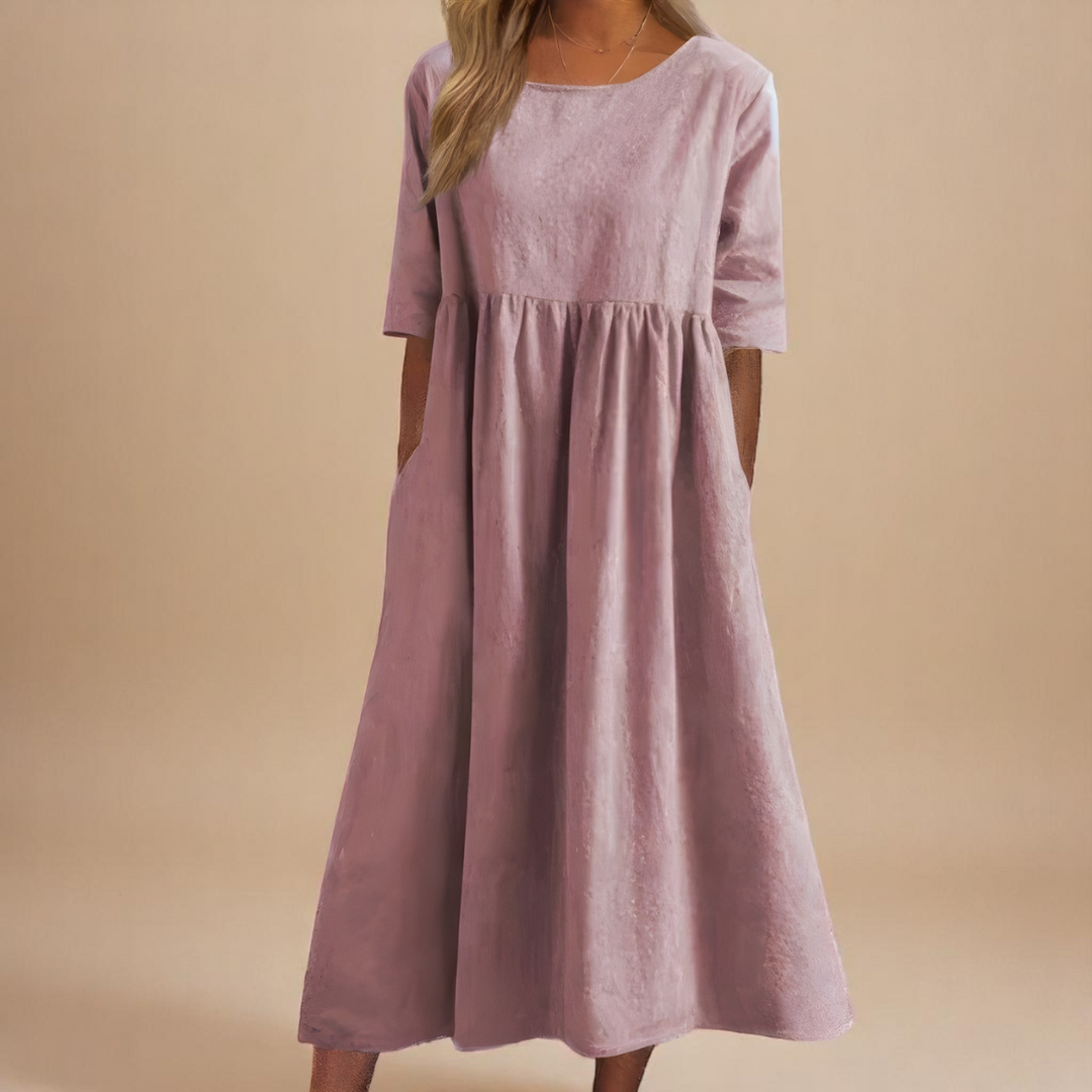 Erika | Abito in Cotone Aerato