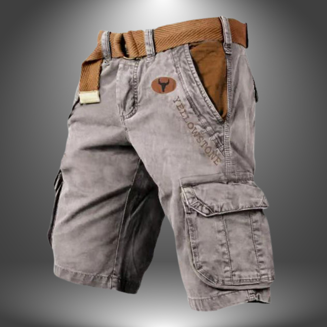 PIERO | PANTALONI CORTI CARGO FATTI A MANO