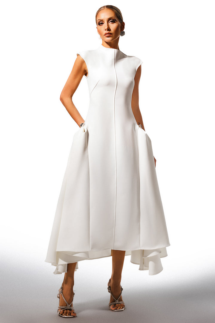 Letizia |  Choker Abito Maxi Senza Maniche