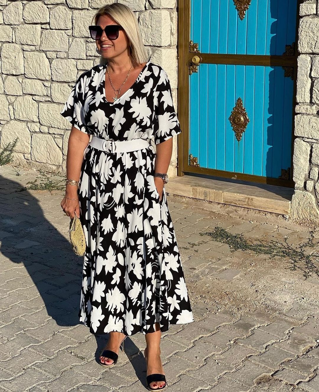 Lucia | ABITO ELEGANTE CON COPERTURA PER LA PANCIA