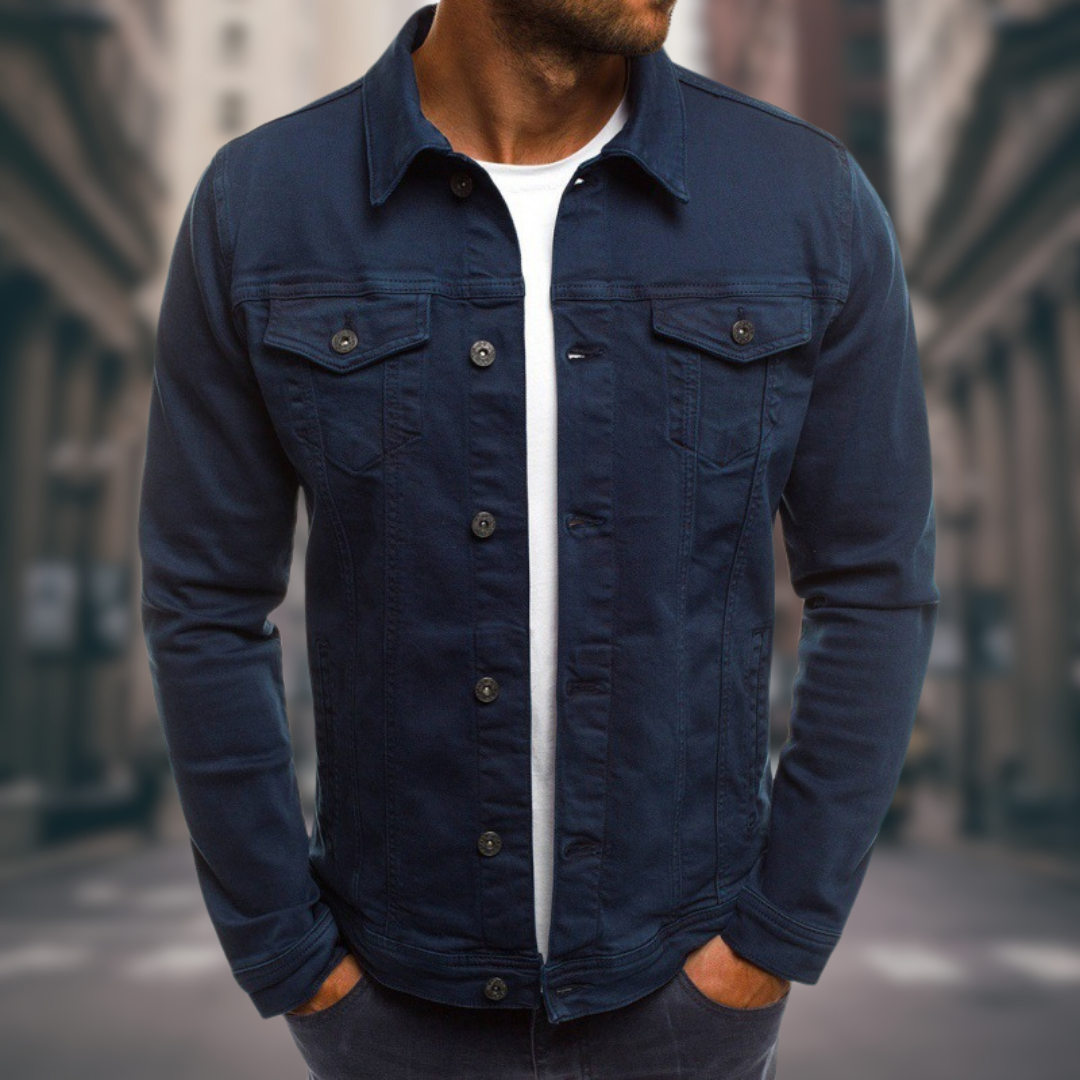 GIACOMO | GIACCA IN JEANS SARTORIALE