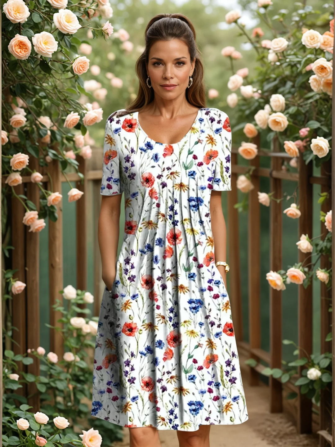 Nicoletta | ABITO ELEGANTE CON COPERTURA DELLA PANCIA