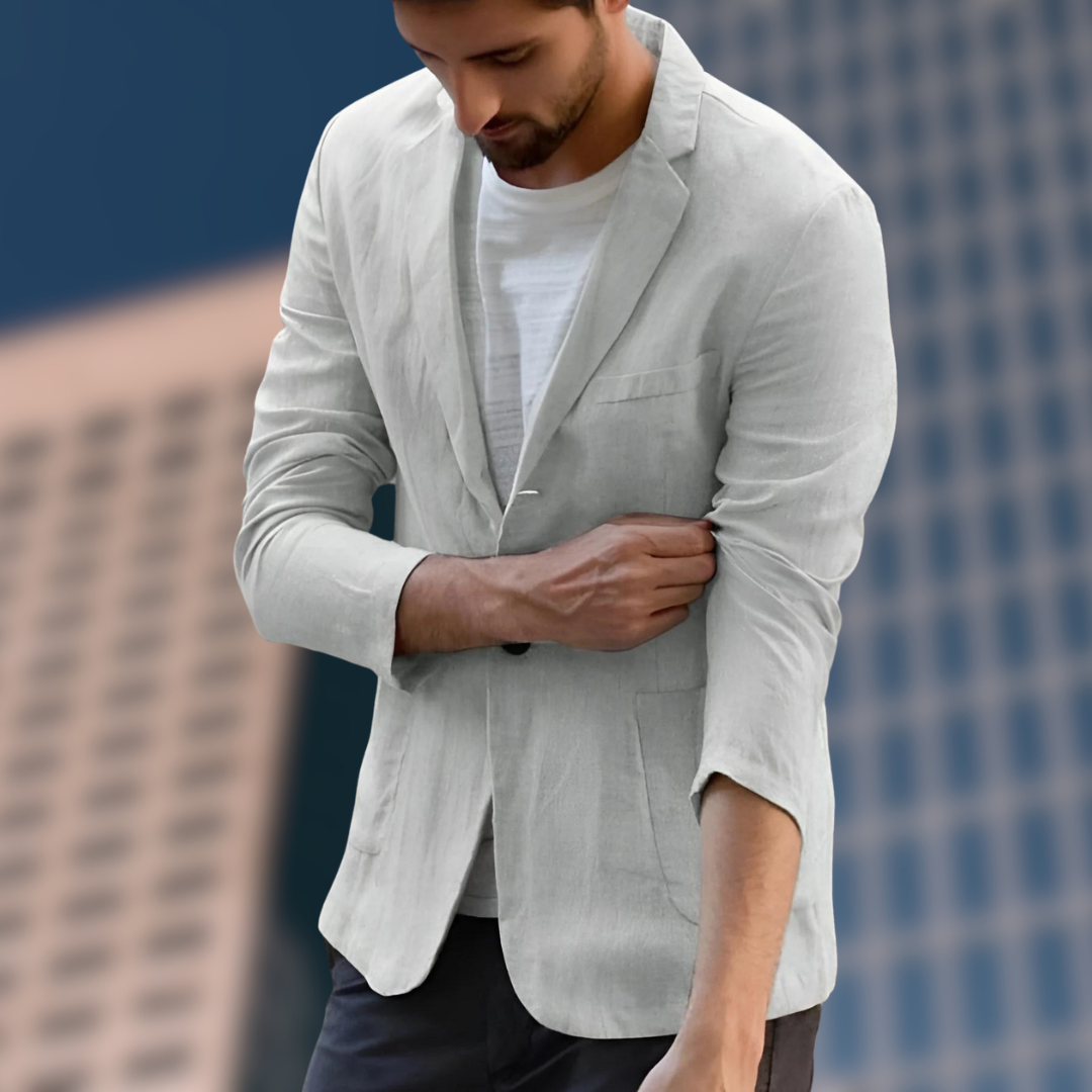 GIANMARCO™ | Giacca Elegante Misto Lino