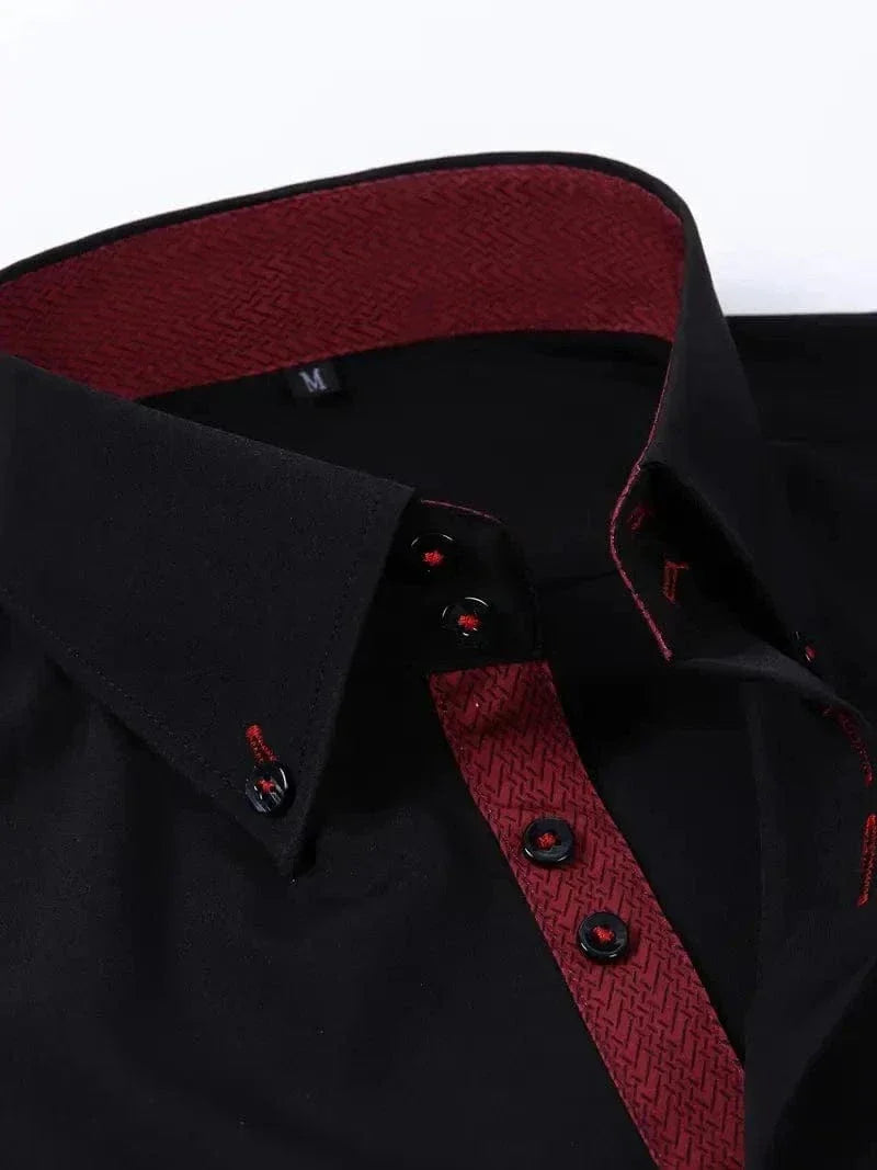 Ferruccio | Camicia in Cotone Bicolore