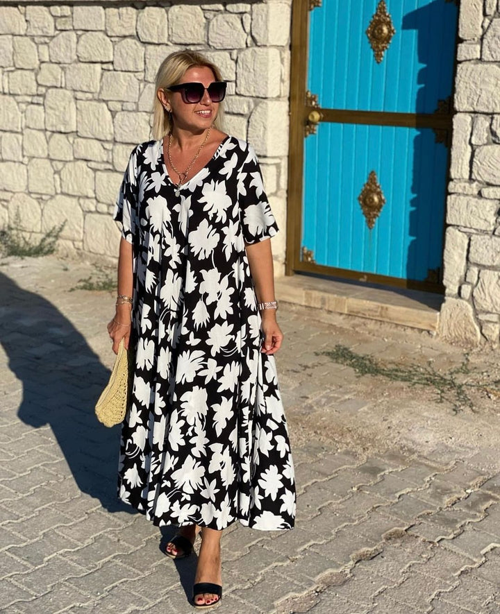 Lucia | ABITO ELEGANTE CON COPERTURA PER LA PANCIA