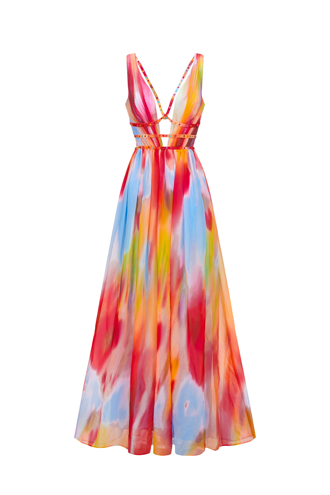 Evelina | Abito Maxi Stampato