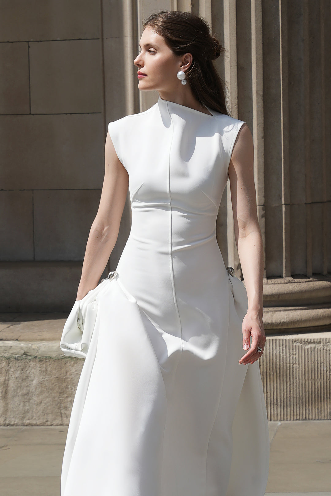 Letizia |  Choker Abito Maxi Senza Maniche