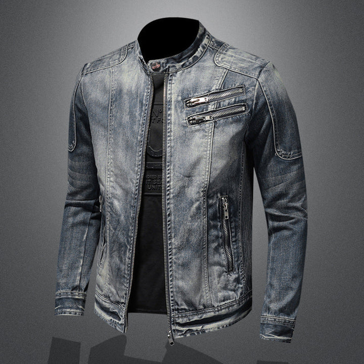 STEFANO | GIACCA DI JEANS VINTAGE QUALITA' PREMIUM