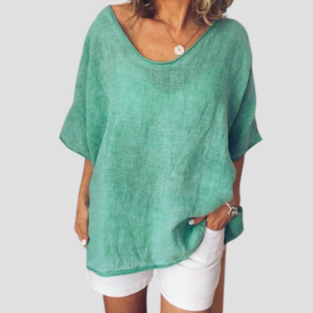 SUSANNA | BLUSA CONFORTEVOLE ARTIGIANALE