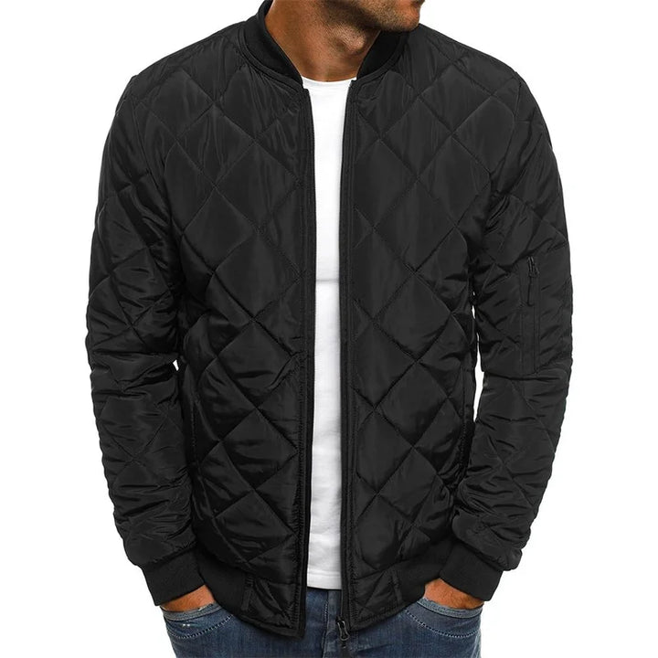 AMBROGIO | GIACCA CASUAL QUALITA' PREMIUM CON DESIGN A ROMBI