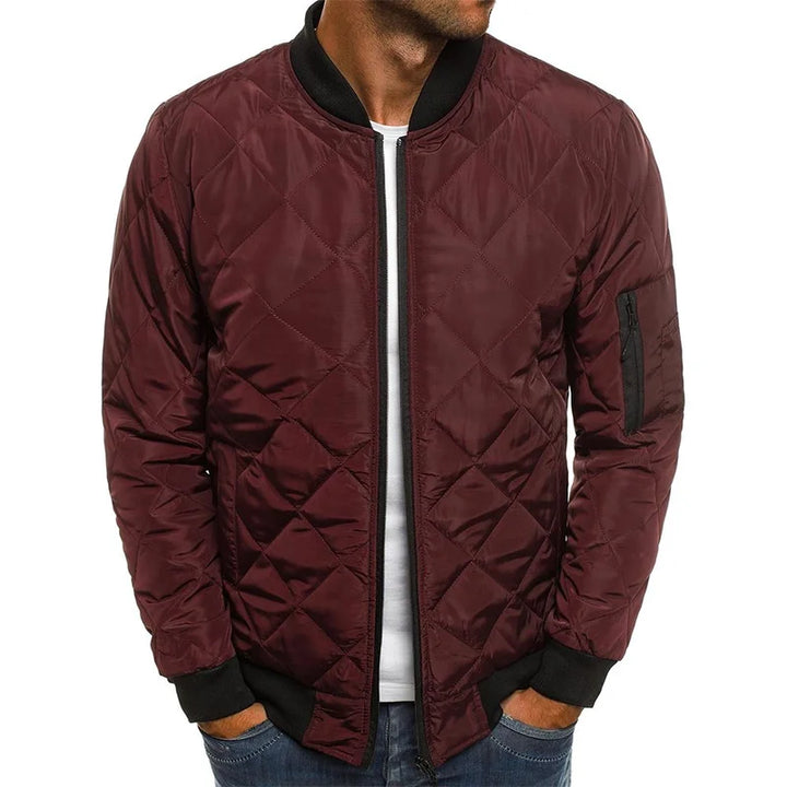 AMBROGIO | GIACCA CASUAL QUALITA' PREMIUM CON DESIGN A ROMBI