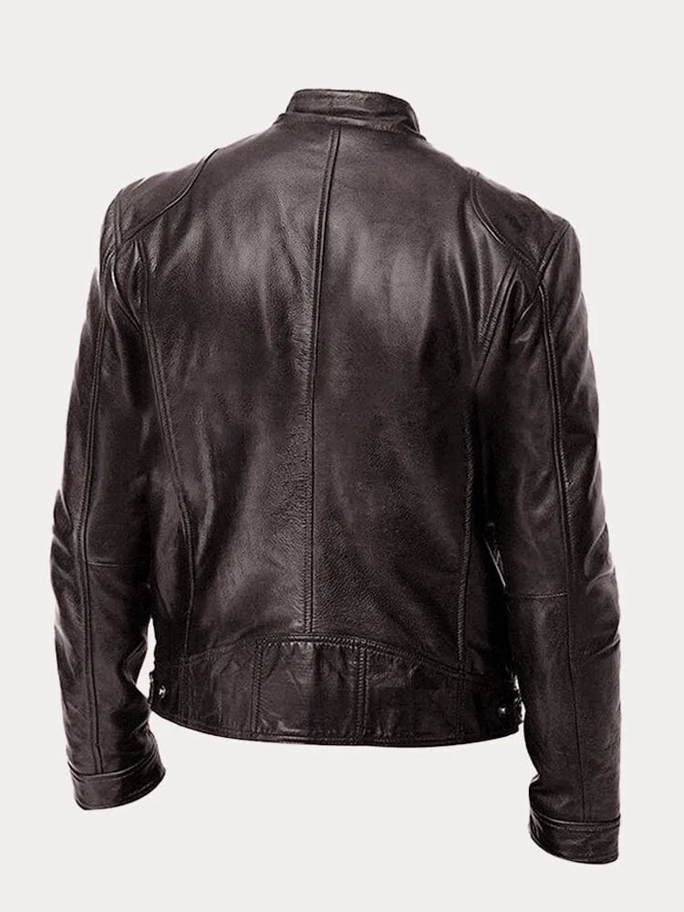 ROGER | GIACCA IN PELLE CASUAL DA UOMO