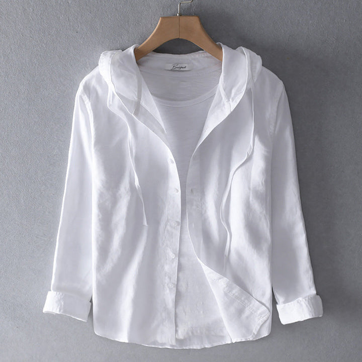 VIRGINIA | CAMICETTA LEGGERA CON CAPPUCCIO CASUAL E VERSATILE