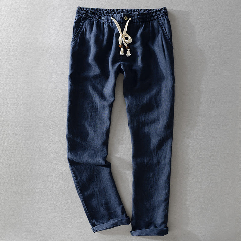 Teodoro | Pantaloni casual in lino
