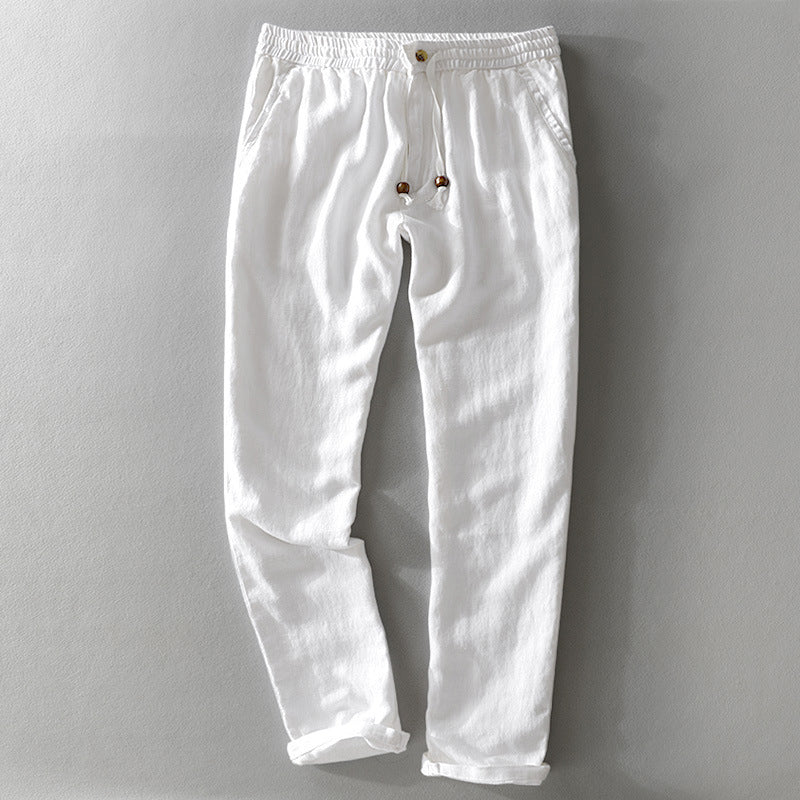 Teodoro | Pantaloni casual in lino
