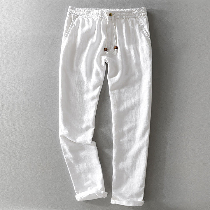 Teodoro | Pantaloni casual in lino