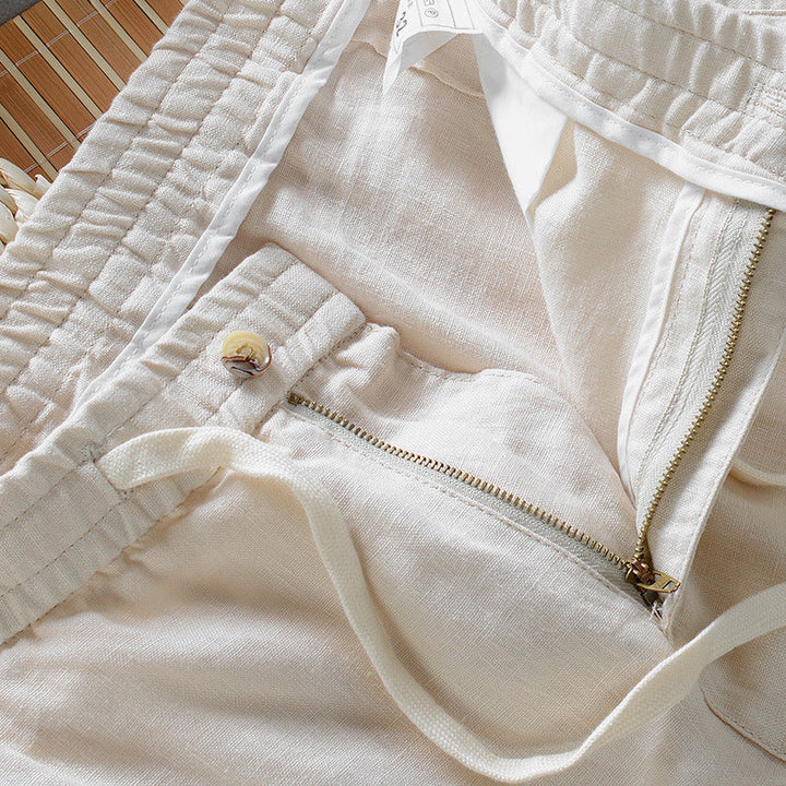 Teodoro | Pantaloni casual in lino