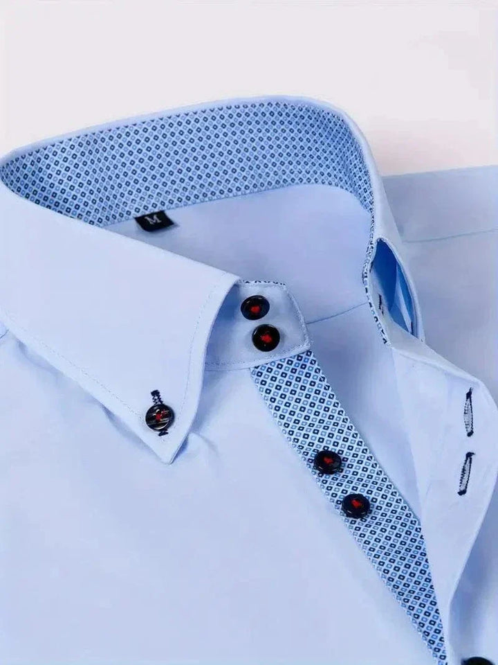 Ferruccio | Camicia in Cotone Bicolore