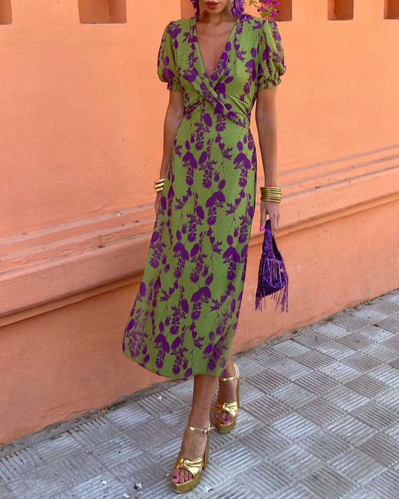 CELIA | ABITO FLOREALE ELEGANTE