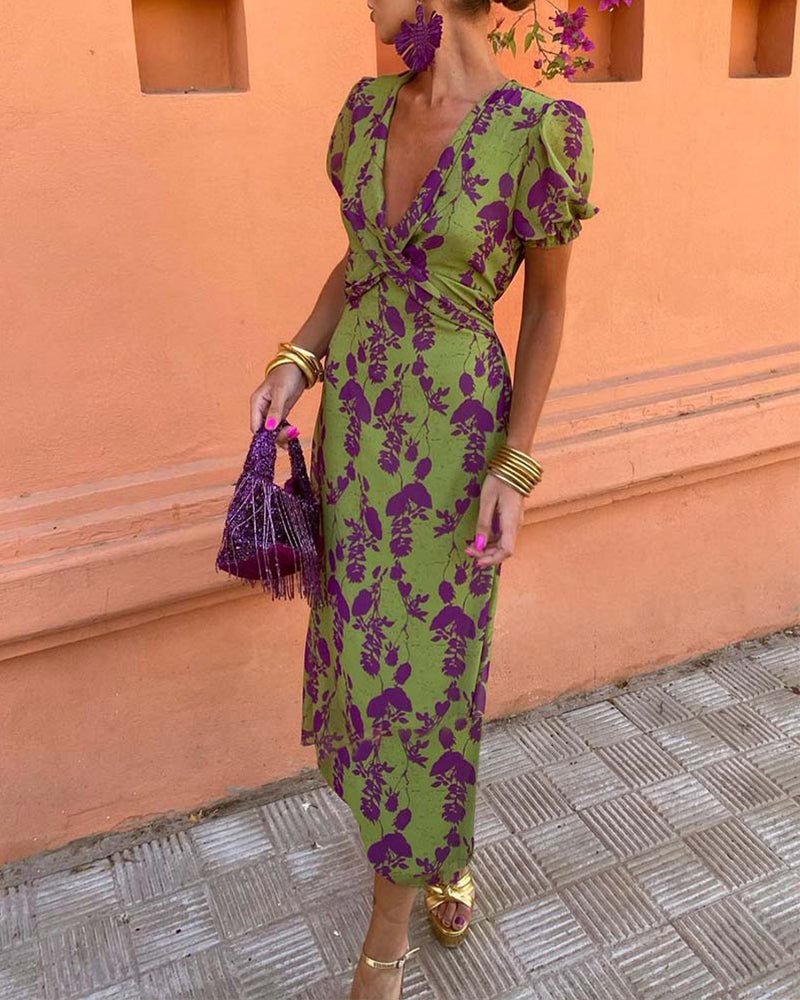 CELIA | ABITO FLOREALE ELEGANTE