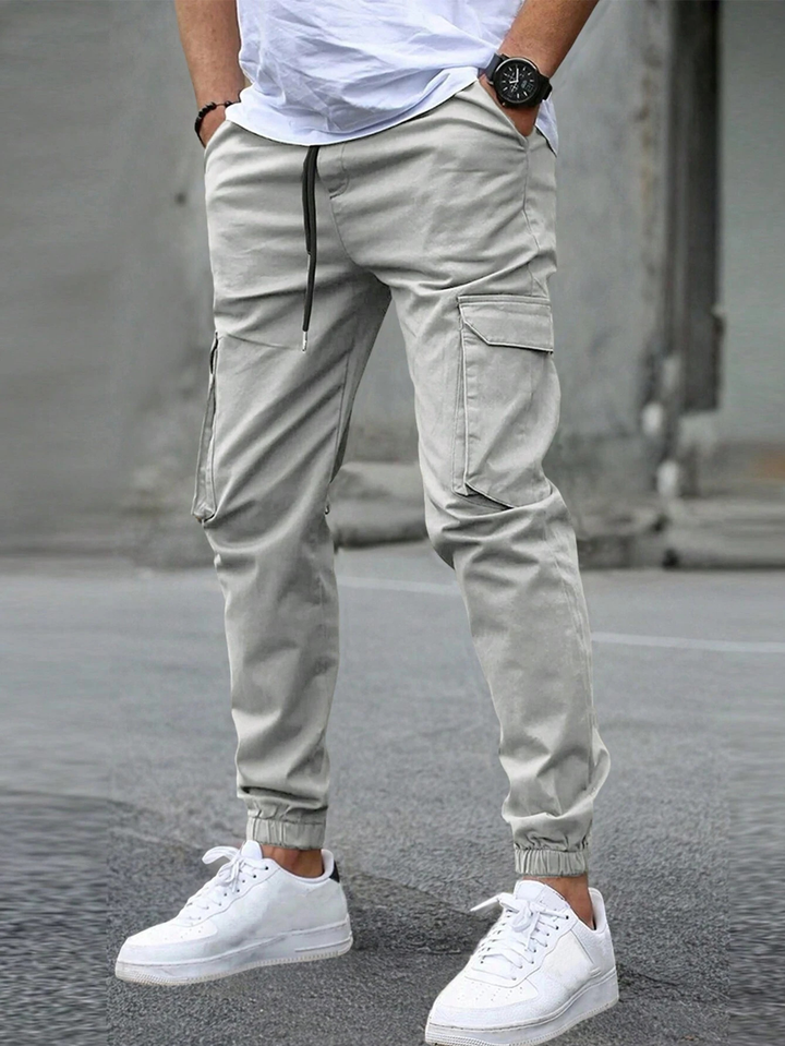 DANIELLO | PANTALONI CARGO JOGGER DA UOMO