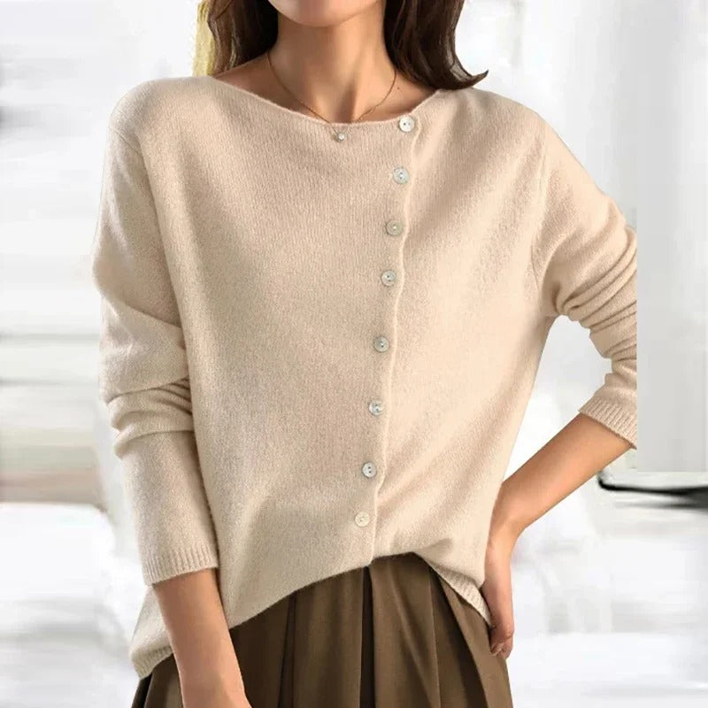 AGATA™ | Maglione a Maniche Lunghe fatto a mano